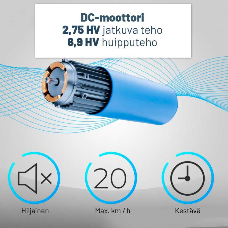 Juoksumatto MAXXUS 8.1 – Kokoontaitettava, 20 km/h,  max.140 kg, LED-Näyttö