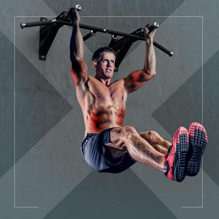 MAXXUS Leuanvetotanko Seinään Useilla Eri Otekahvoilla 113x35x60cm