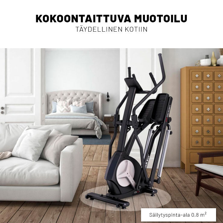 MAXXUS Crosstrainer CX 4.3f Magneettivastuksella 24kg Vauhtipyörällä