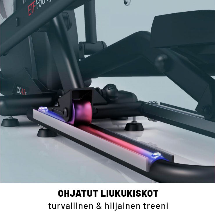 MAXXUS Crosstrainer CX 4.3f Magneettivastuksella 24kg Vauhtipyörällä