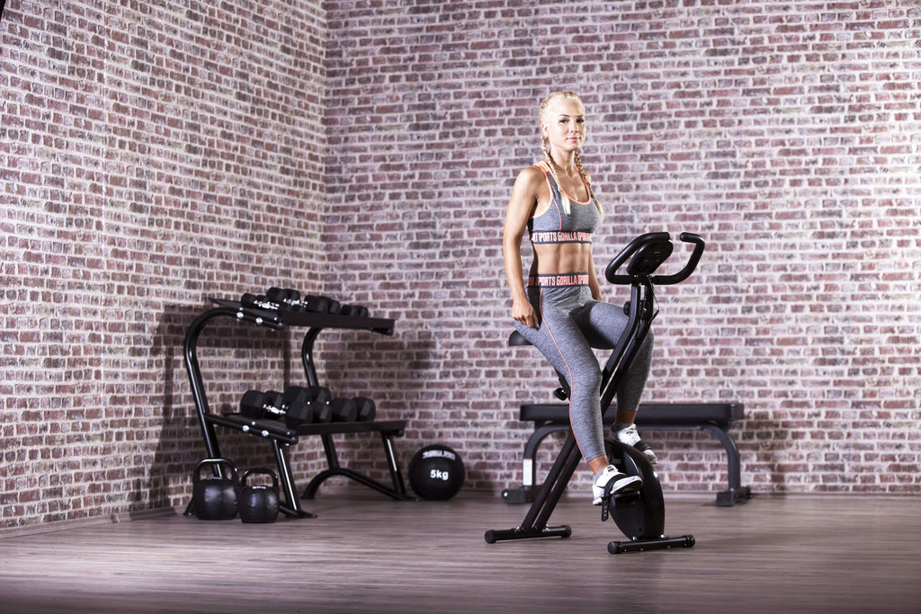 Kuntopyörä X Kokoontaitettava Harjoitustietokoneella 1,5kg Vauhtipyörällä