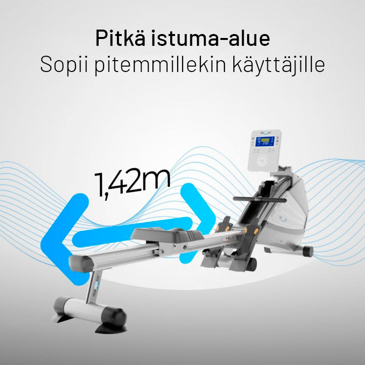 MAXXUS Soutulaite 8.1 Taitettava Ilma- Ja Magneettivastuksella, 16 Vastustasoa