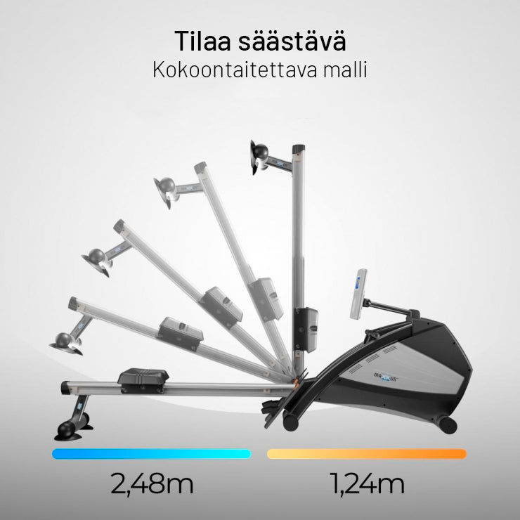 MAXXUS Soutulaite 8.1 Taitettava Ilma- Ja Magneettivastuksella, 16 Vastustasoa