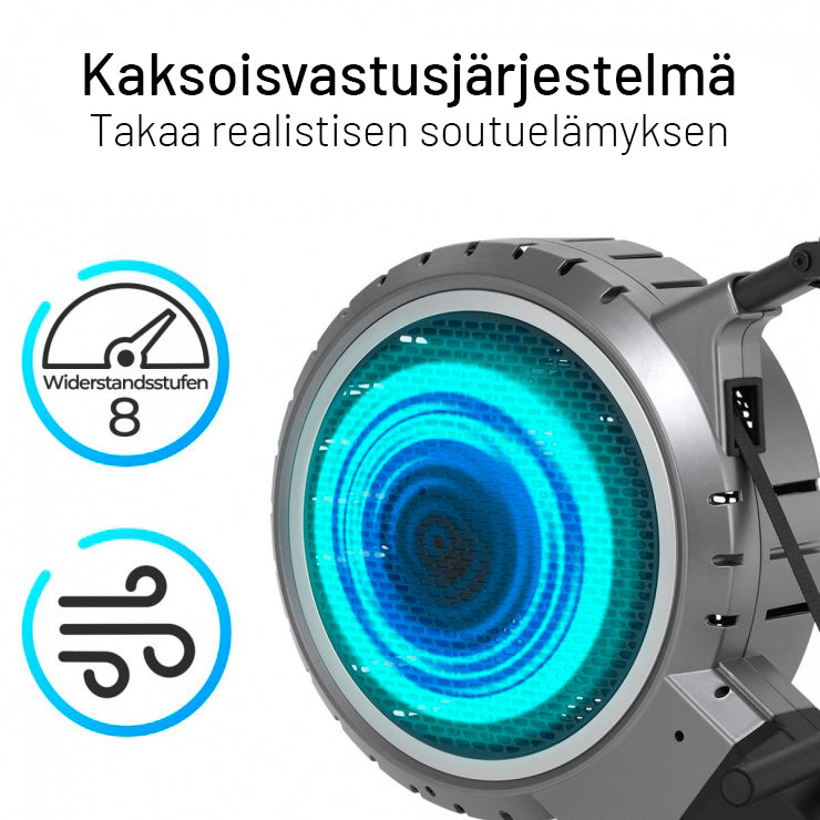 MAXXUS Soutulaite 7.4 Taitettava Ilma- Ja Magneettivastuksella, 8 Vastustasoa