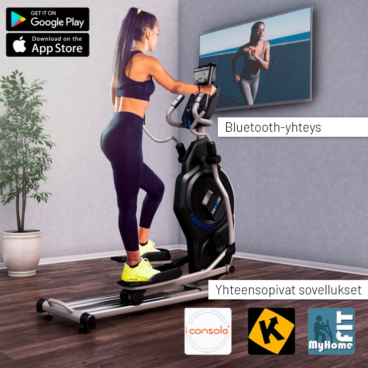 MAXXUS Crosstrainer CX 9.1 Ilma- Ja Magneettivastuksella 29kg Vauhtipyörällä