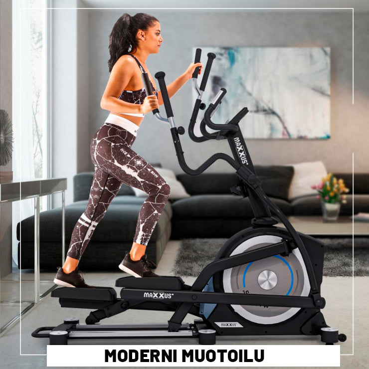 MAXXUS Crosstrainer CX 7.8 Magneettivastuksella 26kg Vauhtipyörällä