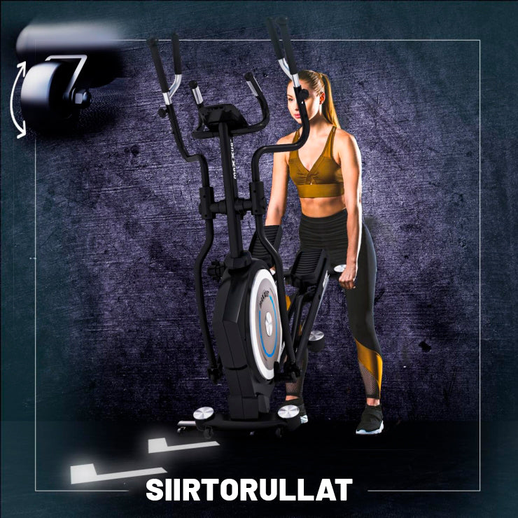 MAXXUS Crosstrainer CX 7.8 Magneettivastuksella 26kg Vauhtipyörällä