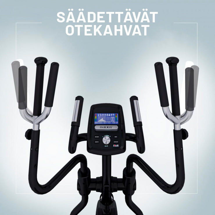 MAXXUS Crosstrainer CX 7.8 Magneettivastuksella 26kg Vauhtipyörällä