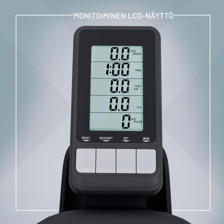 MAXXUS Kuntopyörä S1 Harjoitustietokoneella LCD-Näyttö 18kg Vauhtipyörä