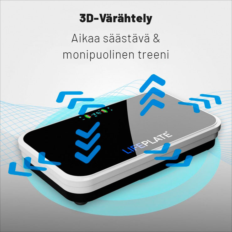 Tärinälevy / Tärinälaite MAXXUS LifePlate 2.0 Vastushihnoilla Ja Kaukosäätimellä
