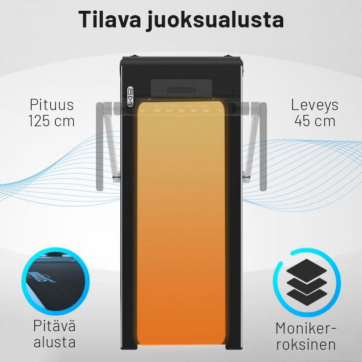 MAXXUS Juoksumatto M8 Pronssi Kokoontaitettava Max. 100kg