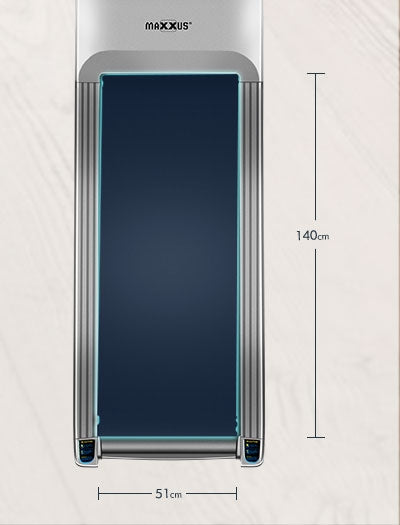MAXXUS Juoksumatto RunMaxx 7.4 Kokoontaitettava TFT-Näyttö Max. 130kg