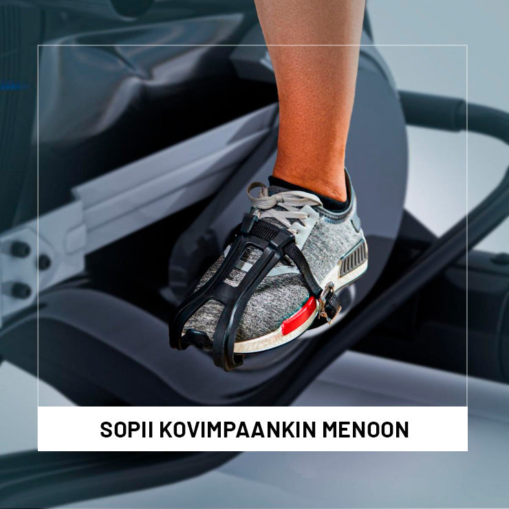 MAXXUS AirBike 90 PRO Korkeussäädettävä Ajotietokoneella LCD-Näyttö