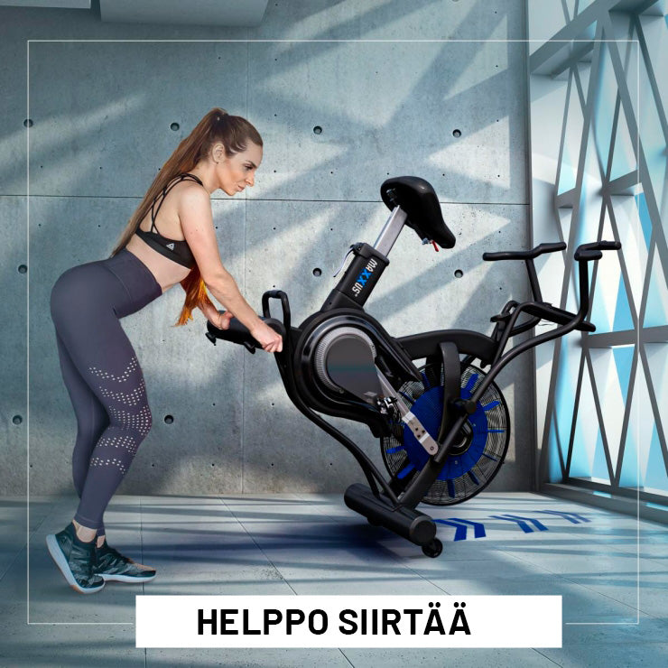 MAXXUS AirBike 90 PRO Korkeussäädettävä Ajotietokoneella LCD-Näyttö