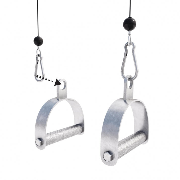 Pyörivä Yhden Käden Jalustinkahva Taljaan 13cm, 1kg, Max. 200kg Kromi