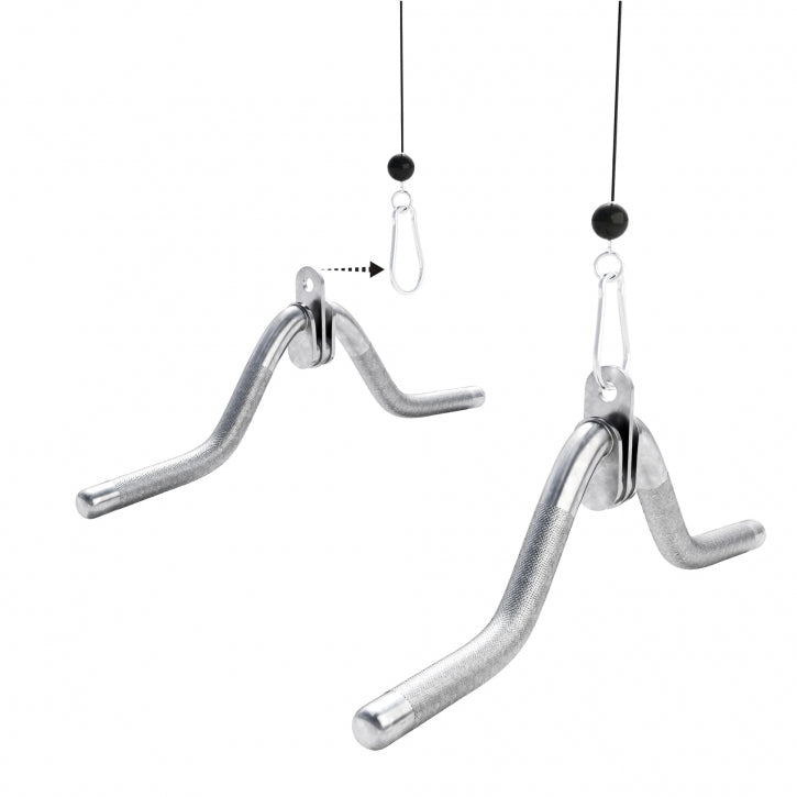 Pyörivä Ojentajatanko Vetotanko 50cm, 3.5kg, Max. 200kg Kromi