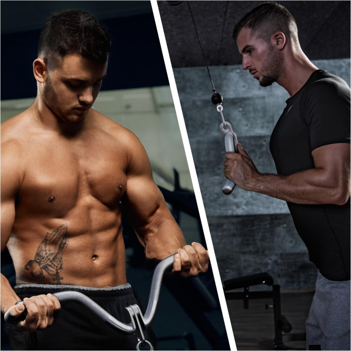 Pyörivä Ojentajatanko Vetotanko 50cm, 3.5kg, Max. 200kg Kromi