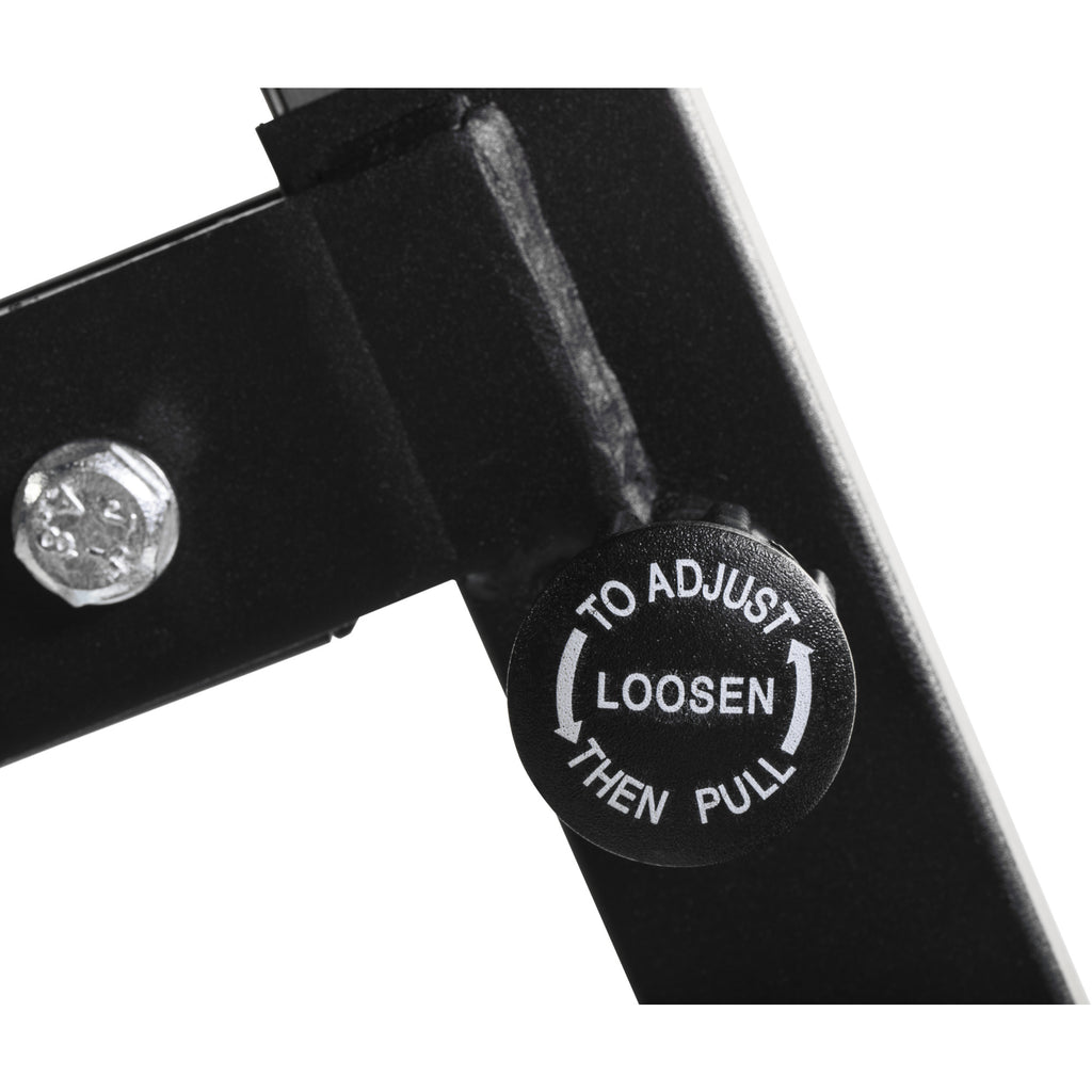 Säädettävä Vatsa-Selkälihaspenkki / Treenipenkki 131x71x95,5cm Teräs Musta