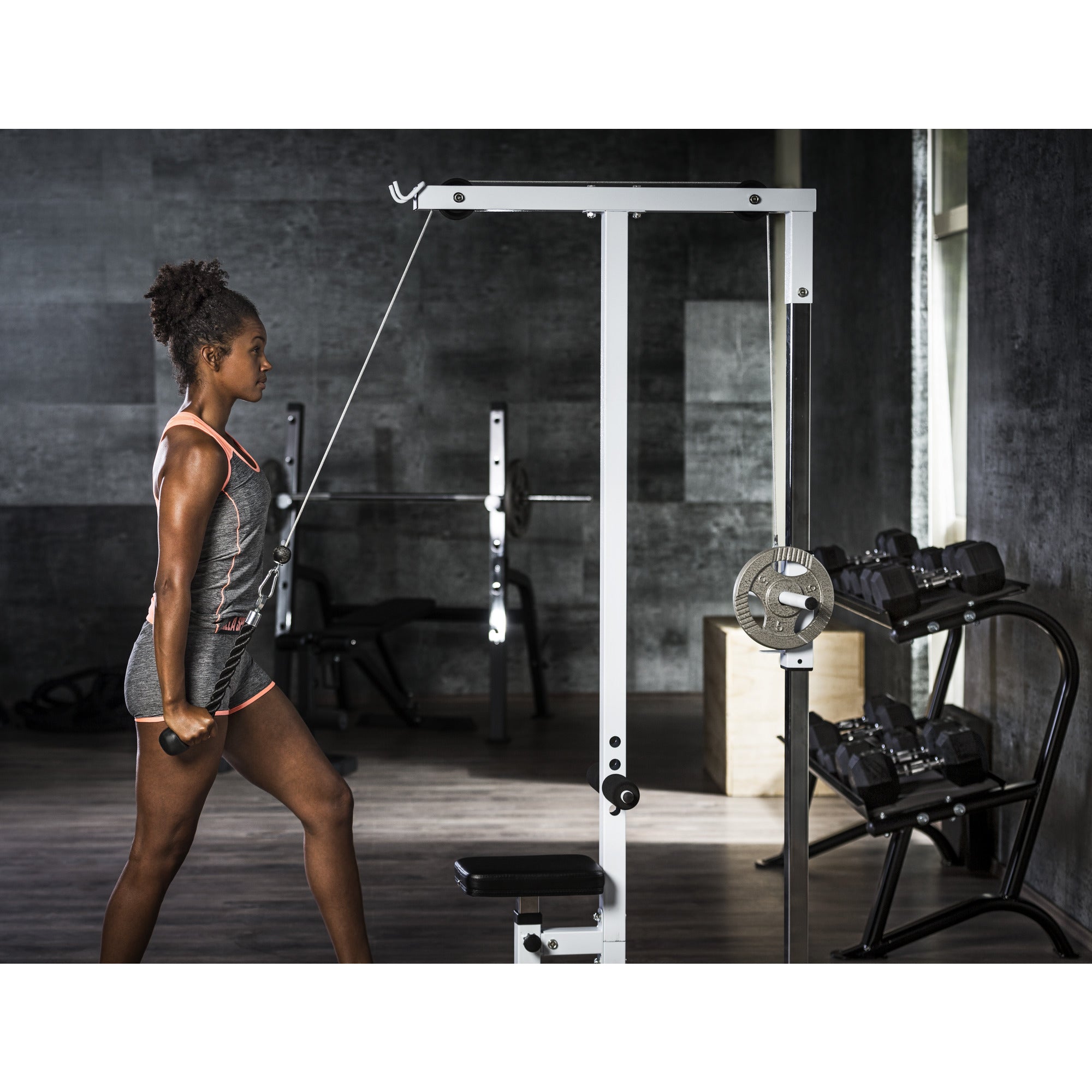 Yhden Käden Taljaköysi 30cm, 400g, Max. 120kg Nailon/Kumi Musta