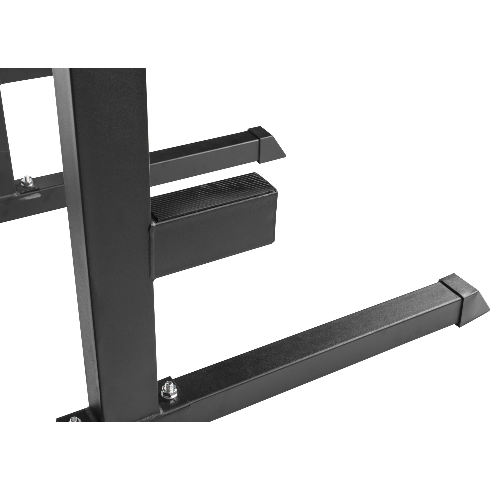 Monipuolinen Dippiteline Pehmusteilla 111x73,5x162cm Max. 120kg Teräs Musta