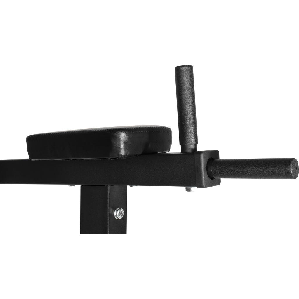 Monipuolinen Dippiteline Pehmusteilla 111x73,5x162cm Max. 120kg Teräs Musta