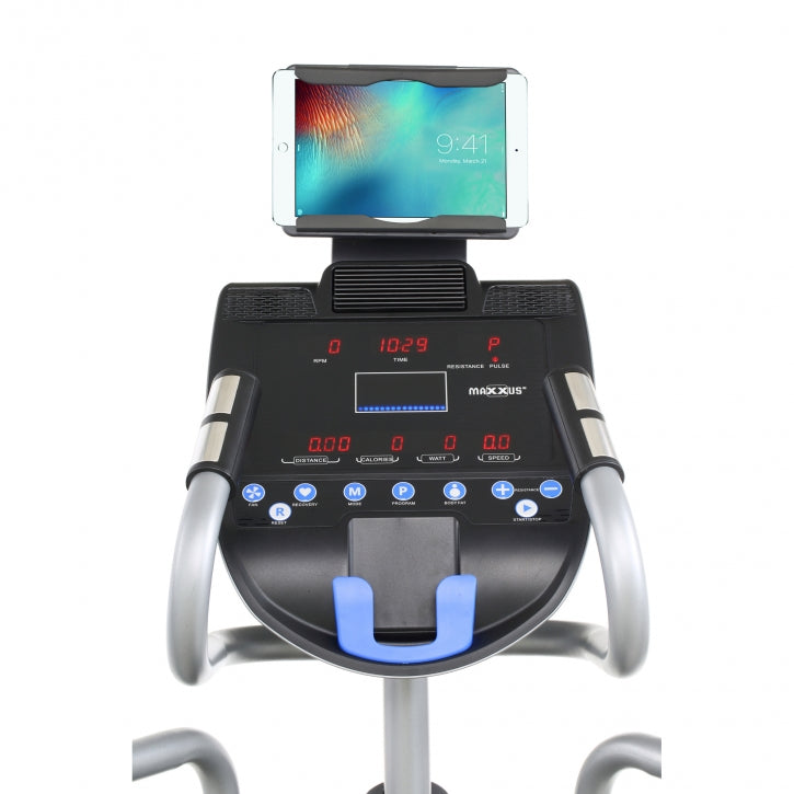 MAXXUS Crosstrainer CX 9.1 Musta Ilma- Ja Magneettivastuksella 8kg Vauhtipyörällä