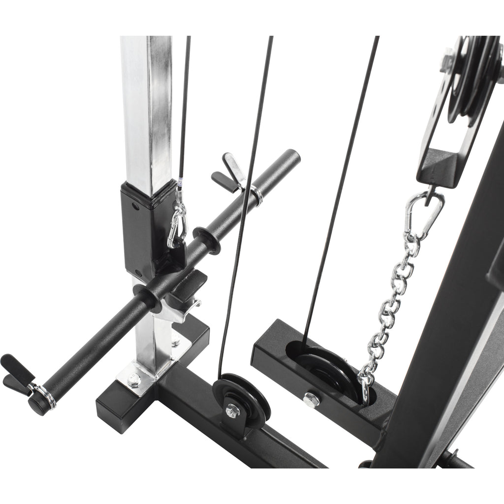 Monipuolinen Kuntokeskus Säädettävällä Vinopenkillä Ø 30/31mm Levypainoille 237x119x209,5cm