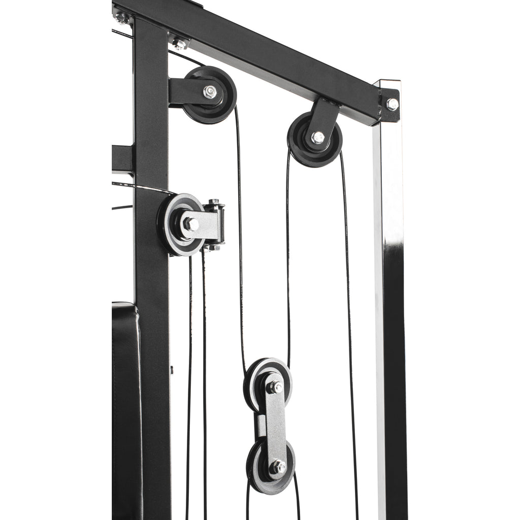 Monipuolinen Kuntokeskus Säädettävällä Vinopenkillä Ø 30/31mm Levypainoille 237x119x209,5cm