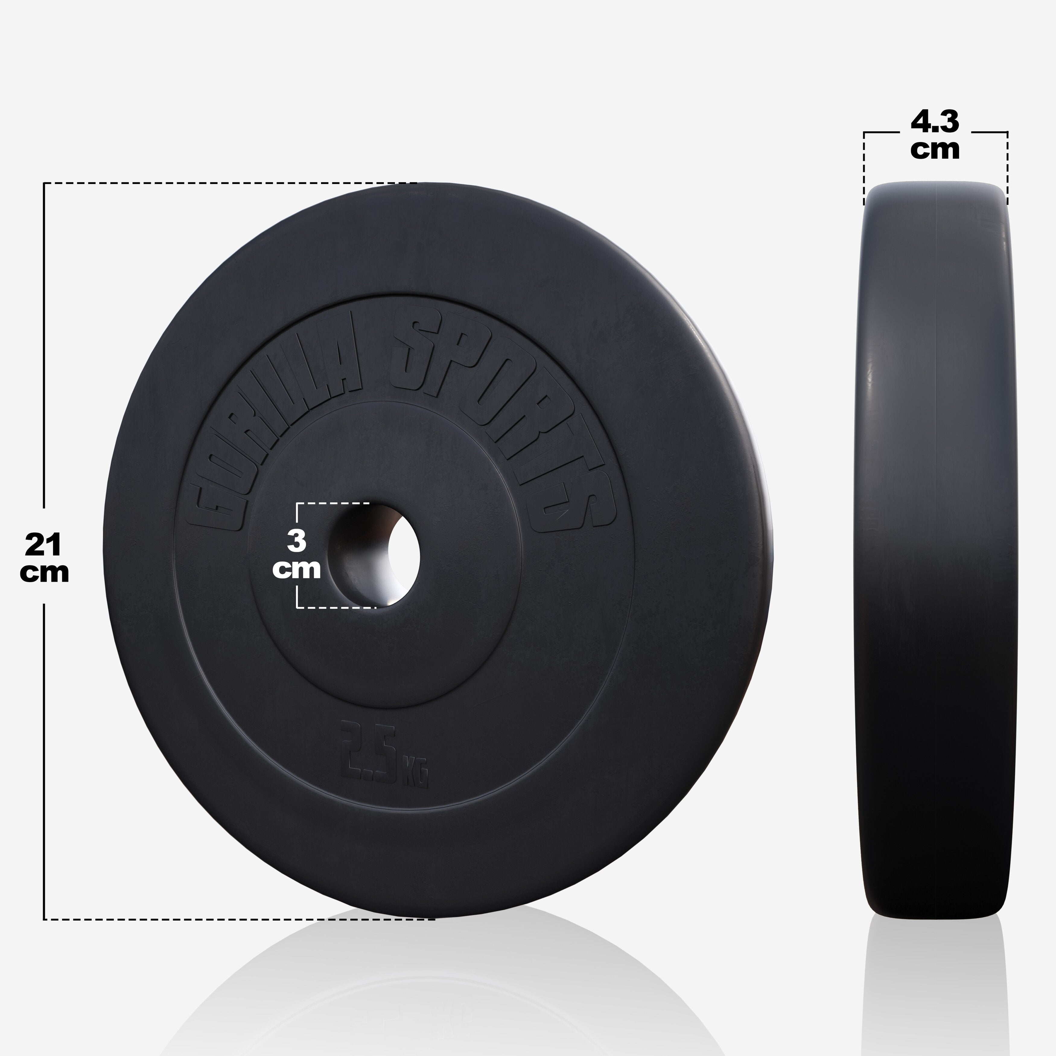 Levytankosarja 100 kg (Ø 30/31 mm) – vinyyliset levypainot + suora tanko 170 cm, EZ-tanko 120 cm & käsipainotangot 35 cm