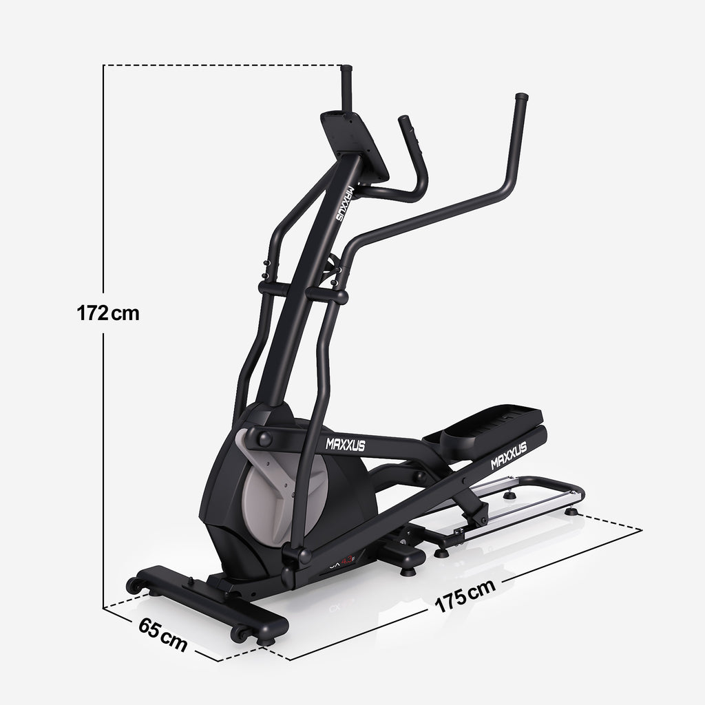 MAXXUS Crosstrainer CX 4.3f Magneettivastuksella 24kg Vauhtipyörällä