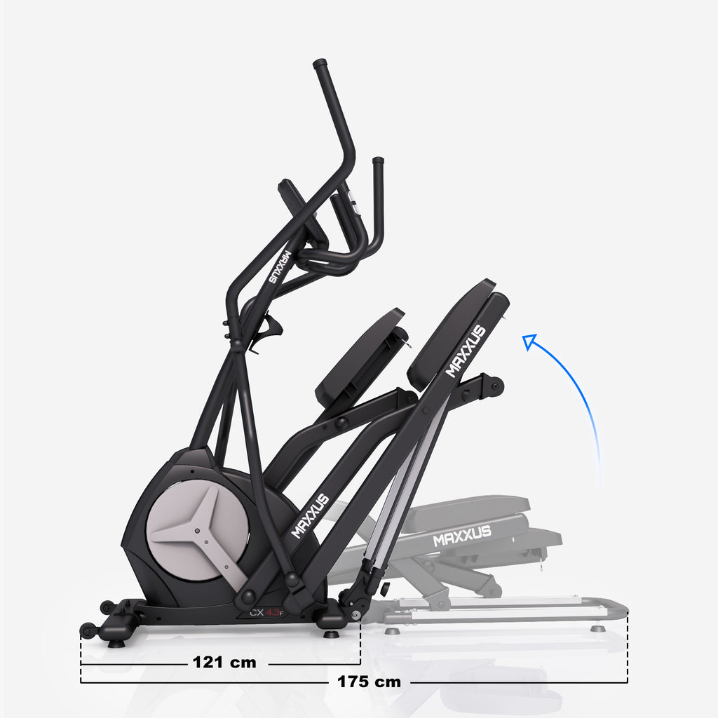 MAXXUS Crosstrainer CX 4.3f Magneettivastuksella 24kg Vauhtipyörällä