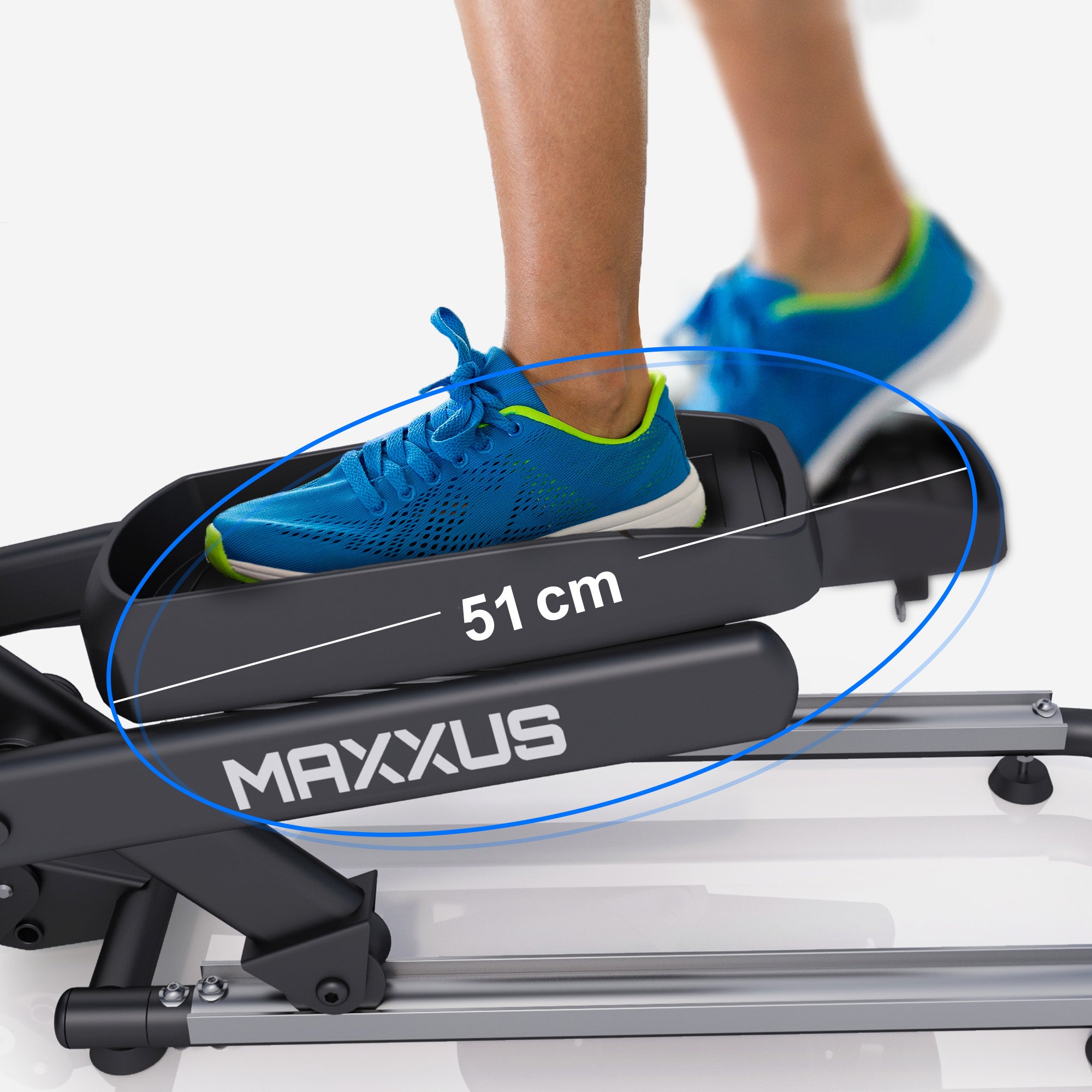 MAXXUS Crosstrainer CX 4.3f Magneettivastuksella 24kg Vauhtipyörällä
