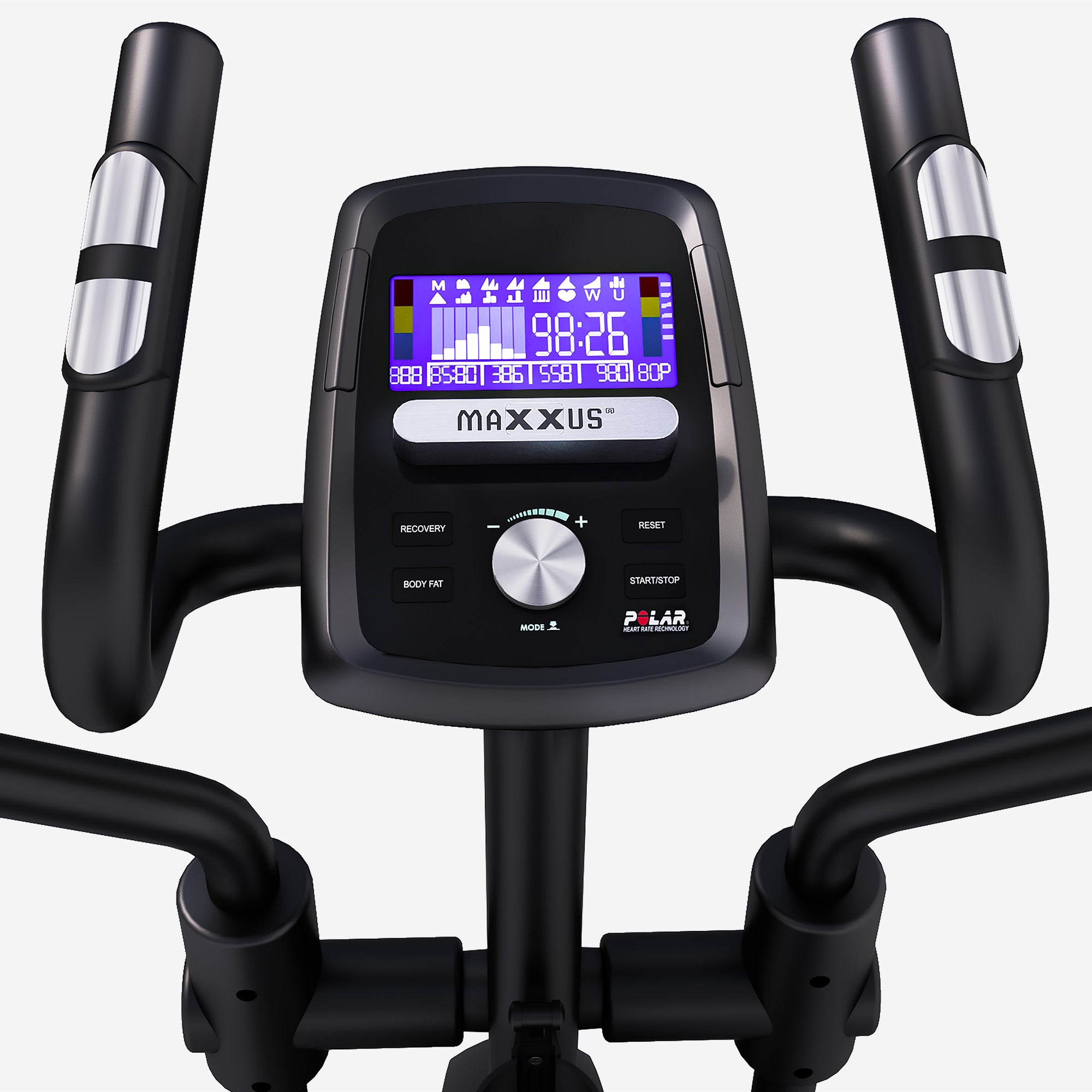 MAXXUS Crosstrainer CX 5.1 Magneettivastuksella 26kg Vauhtipyörällä