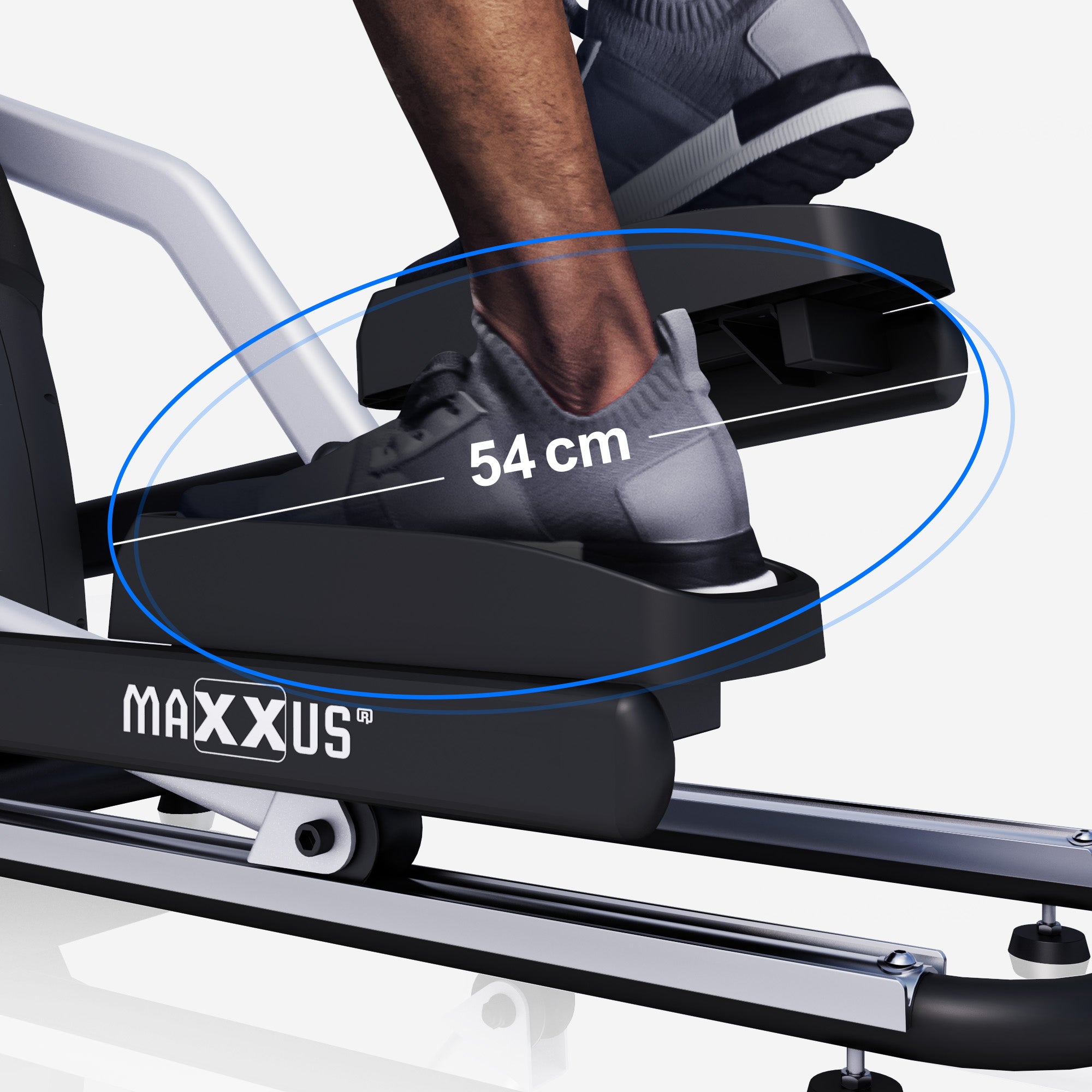 MAXXUS Crosstrainer CX 5.1 Magneettivastuksella 26kg Vauhtipyörällä