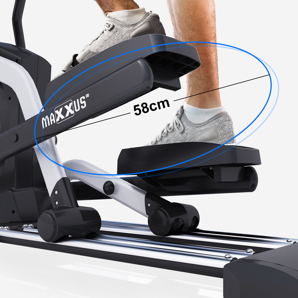 MAXXUS Crosstrainer CX 6.1 Magneettivastuksella 29kg Vauhtipyörällä