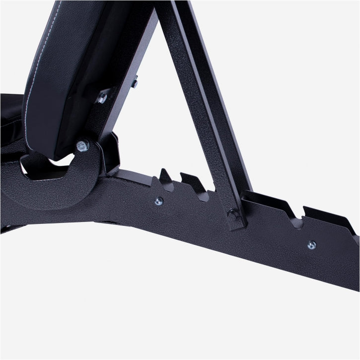 Vinopenkki Jalkatuella Säädettävä 156x51x114cm Max. 400kg Musta