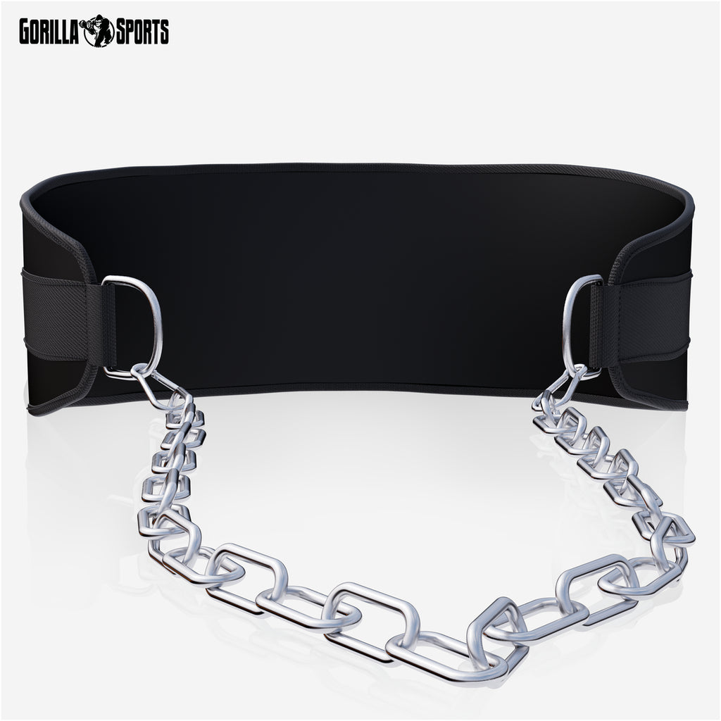 Dippivyö / Lisäpainovyö 94x16x0,5cm Max. 100kg Nailon/Teräs Musta