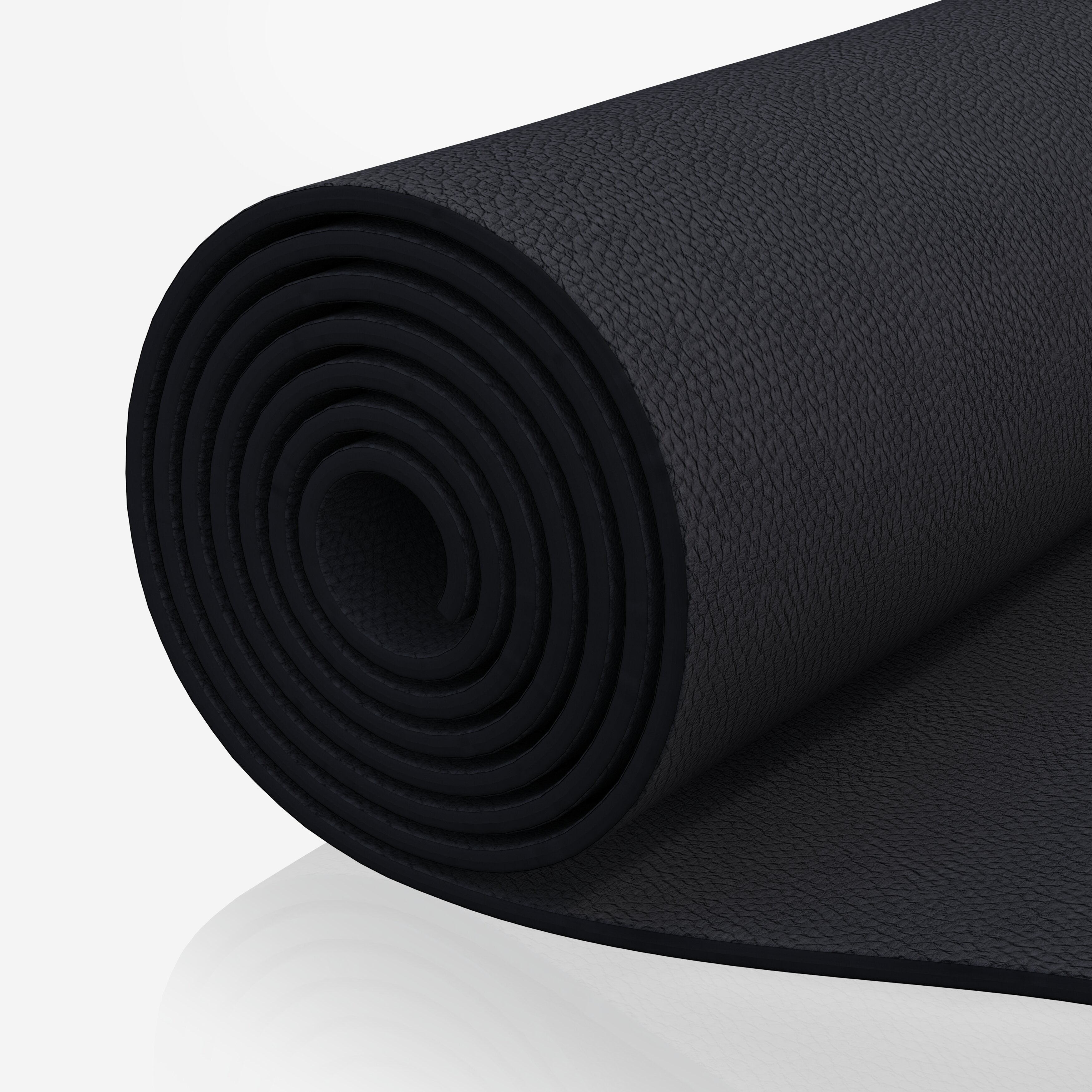 MAXXUS Suojamatto Kuntosalilaitteille 210x100x0,5cm Musta