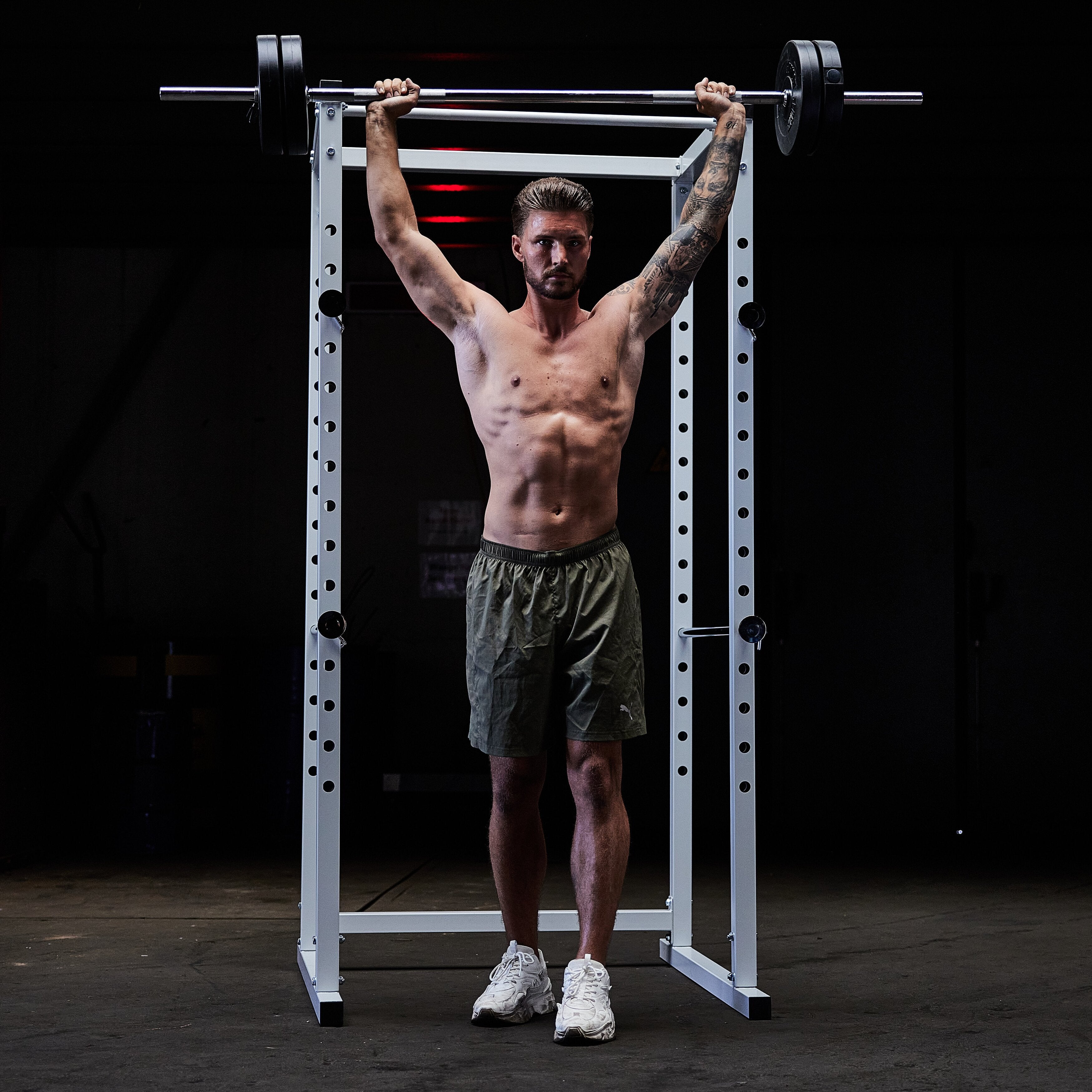 Suora Levytanko / Painonnostotanko Jousilukoilla 170cm, Ø 30mm, 10kg Kromi