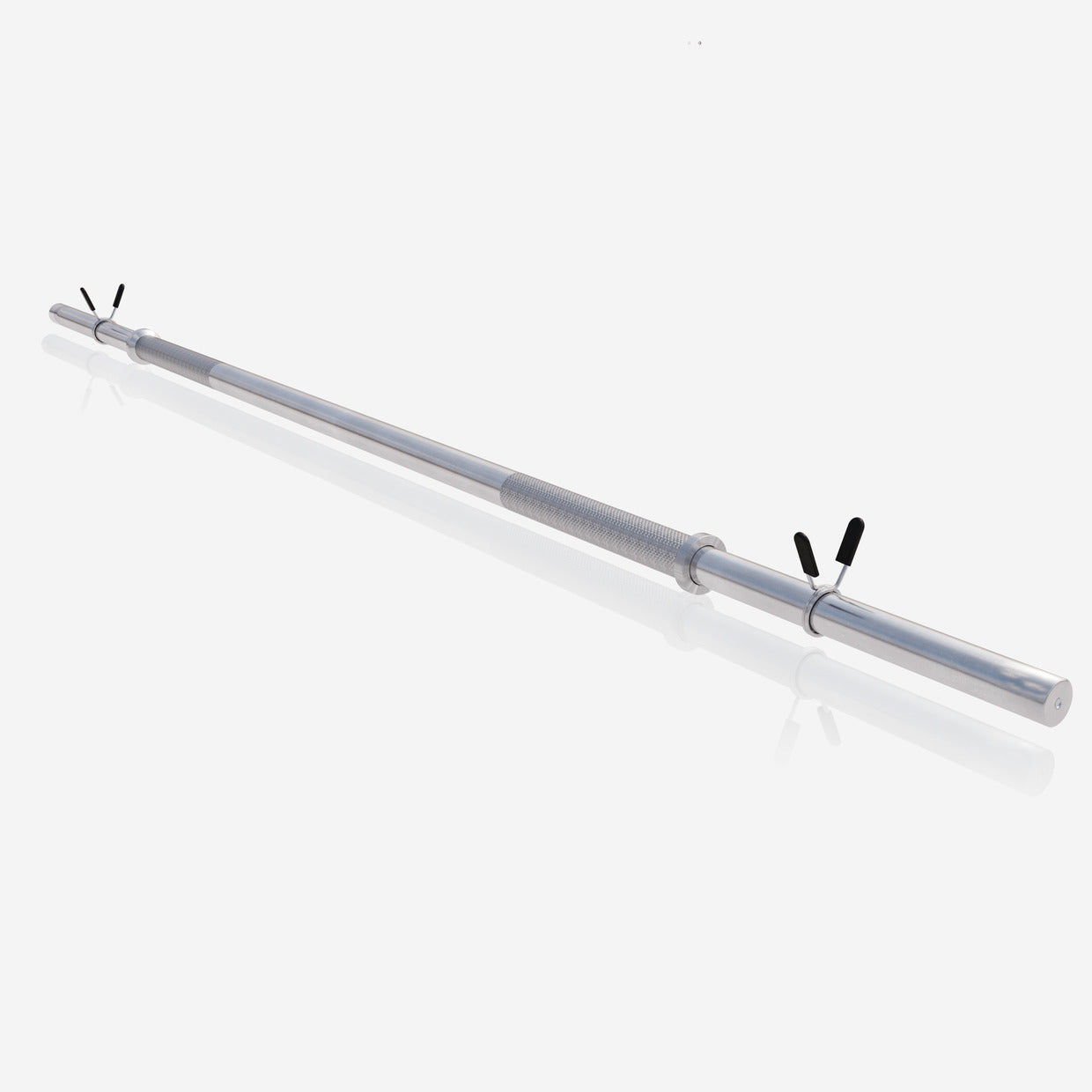 Suora Levytanko / Painonnostotanko Jousilukoilla 150cm, Ø 30mm, 9.5kg Kromi