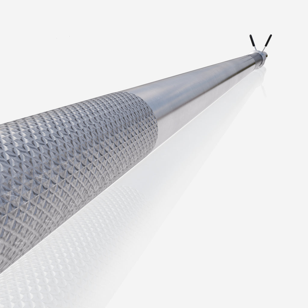 Suora Levytanko / Painonnostotanko Jousilukoilla 150cm, Ø 30mm, 9.5kg Kromi