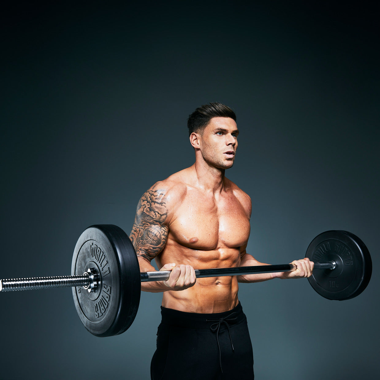 Suora Levytanko / Painonnostotanko Kierrelukoilla 150cm, Ø 30mm, 8.5kg Kromi