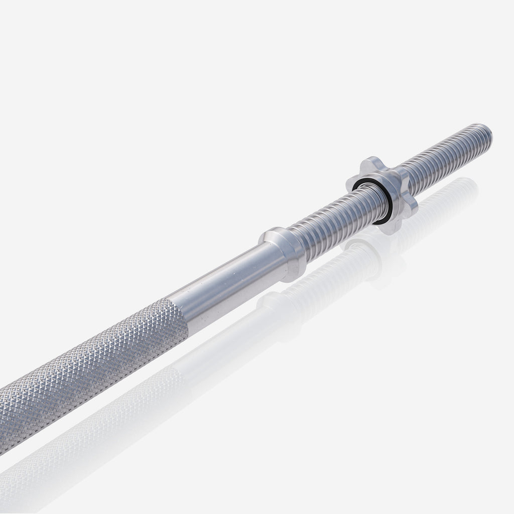 Suora Levytanko / Painonnostotanko Kierrelukoilla 150cm, Ø 30mm, 8.5kg Kromi