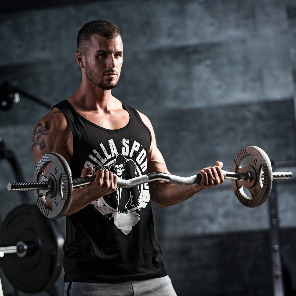 Hauistanko Jousilukoilla EZ Kulmatanko 120cm, Ø 30mm, 8kg Kromi