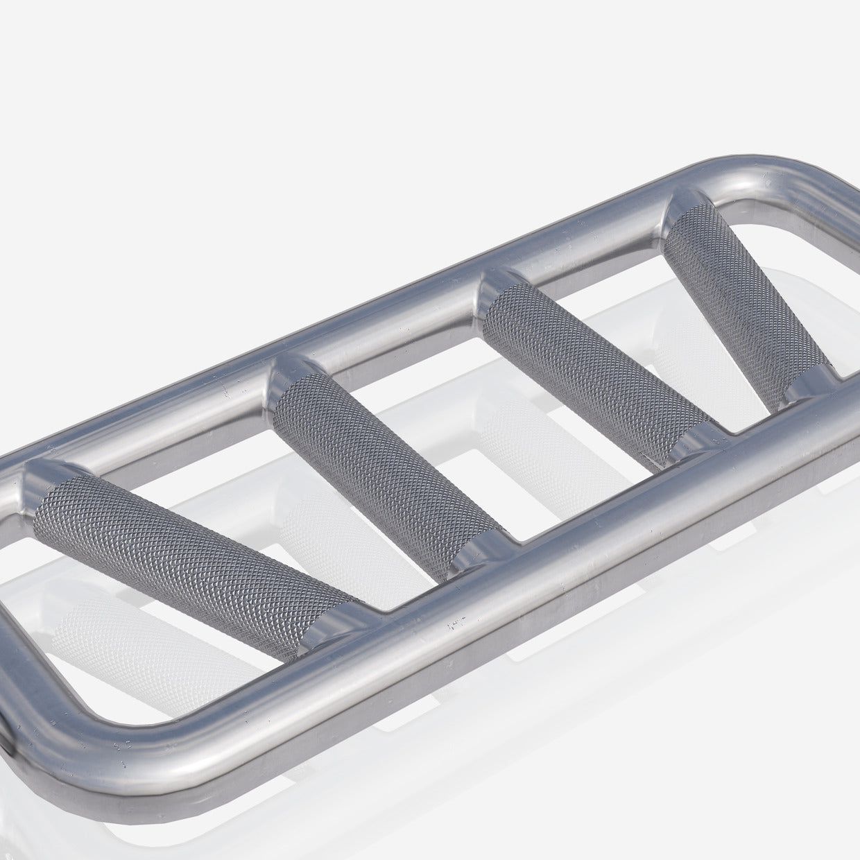 Ojentajatanko Viisto-ote / Swiss Bar Kierrelukoilla 86,5x18cm, Ø 30mm, 10kg Kromi