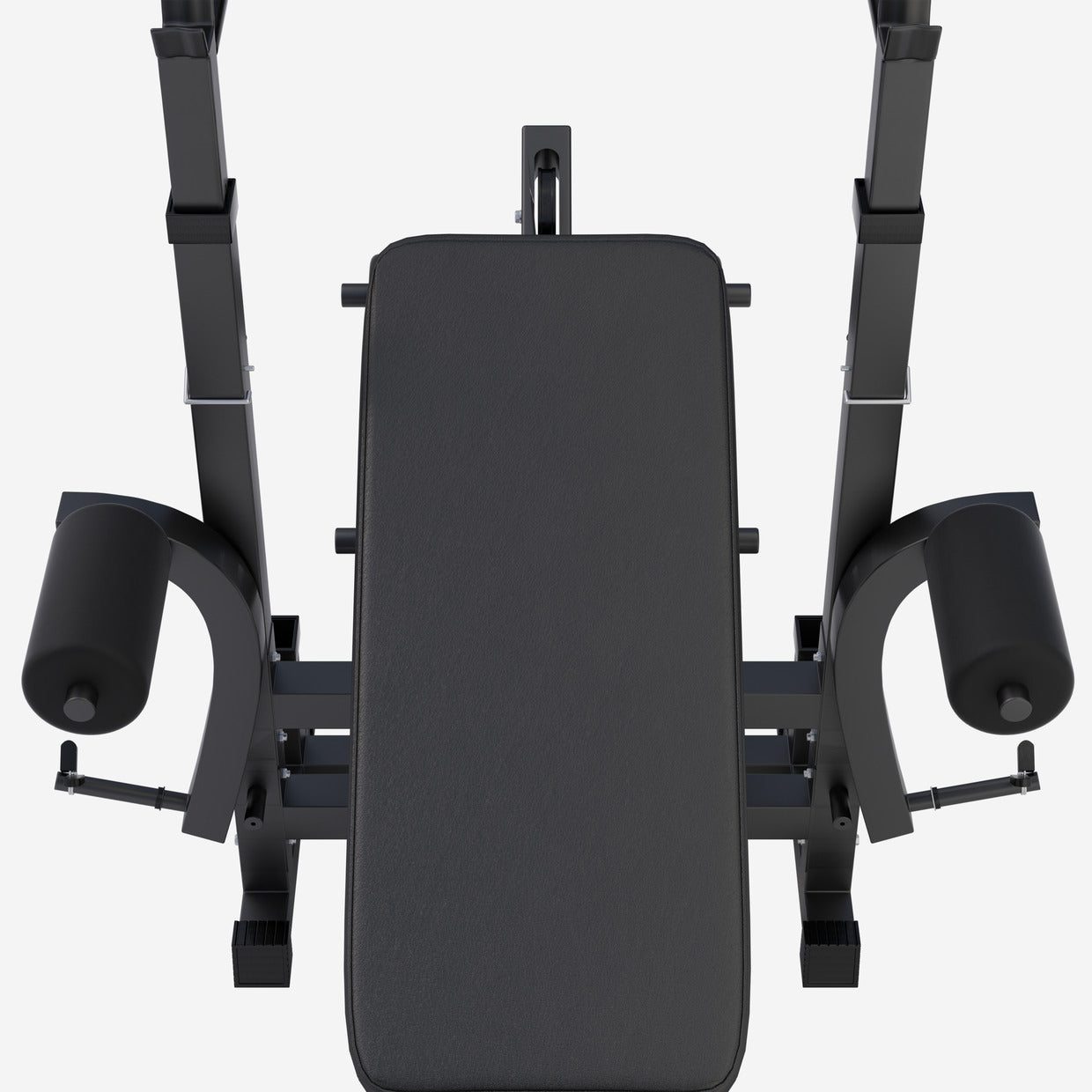 Säädettävä Monitoimipenkki / Painonnostopenkki Ø 30/31mm Levypainoille Max. 280kg Black Edition