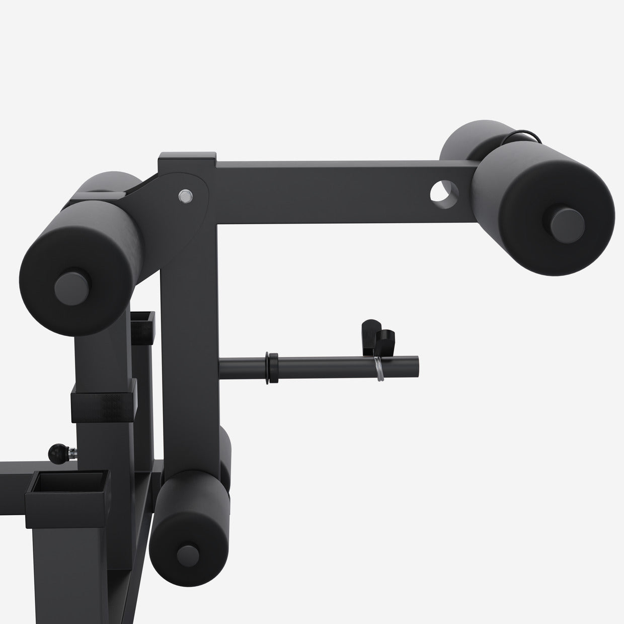 Säädettävä Monitoimipenkki / Painonnostopenkki Ø 30/31mm Levypainoille Max. 280kg Black Edition