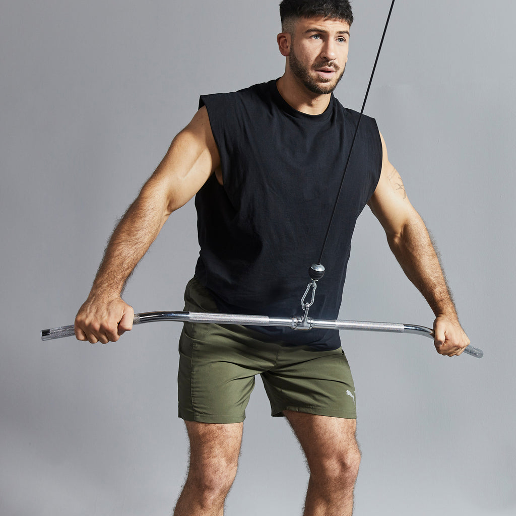 Pyörivä Ylätaljatanko 118cm, 5kg, Max. 200kg Kromi