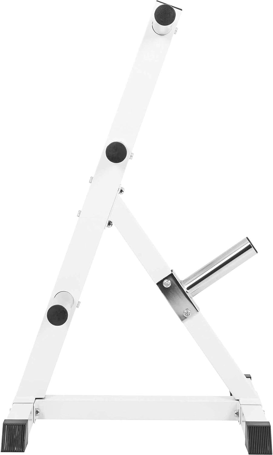 Levypainoteline, Ø 50mm, 350kg, Valkoinen