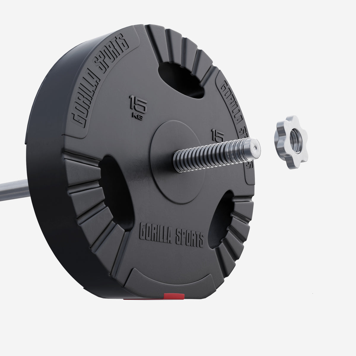 Tri Grip vinyylilevypaino 15 kg 30 mm